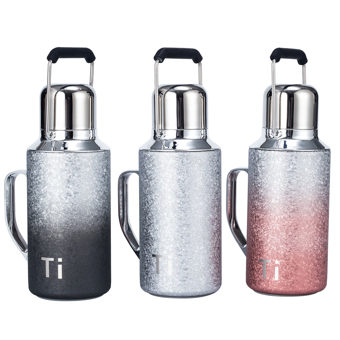 Mechanical Display Titanium Thermos Kettle