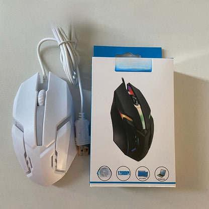 Mechanical feel keyboard and mouse suit