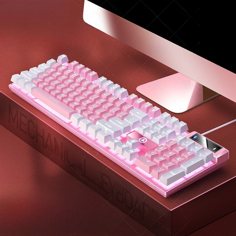 Mechanical feel keyboard