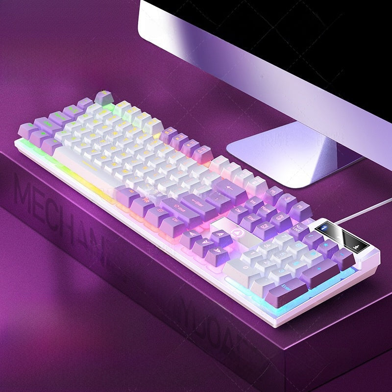 Mechanical feel keyboard