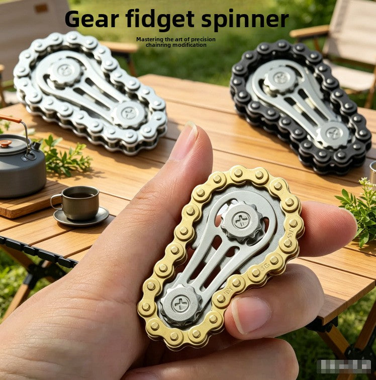 Mechanical Finger Chain Spinner