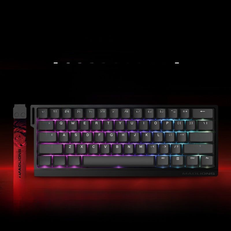 Mechanical Gaming Keyboard with Magnetic Switches
