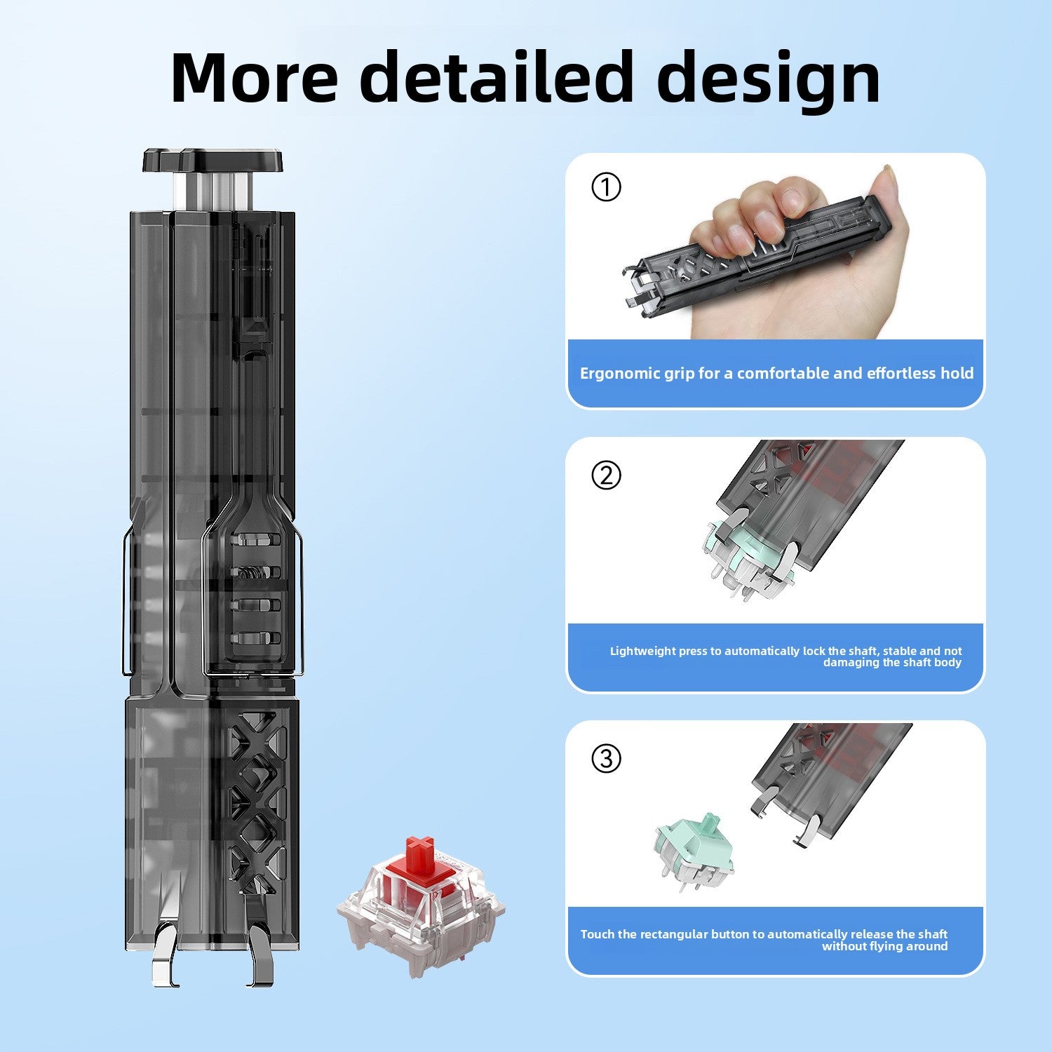 Mechanical Keyboard Keycap Switch Puller Tool