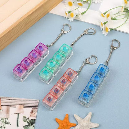 Mechanical Keyboard LED Keychain