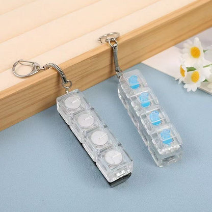 Mechanical Keyboard LED Keychain