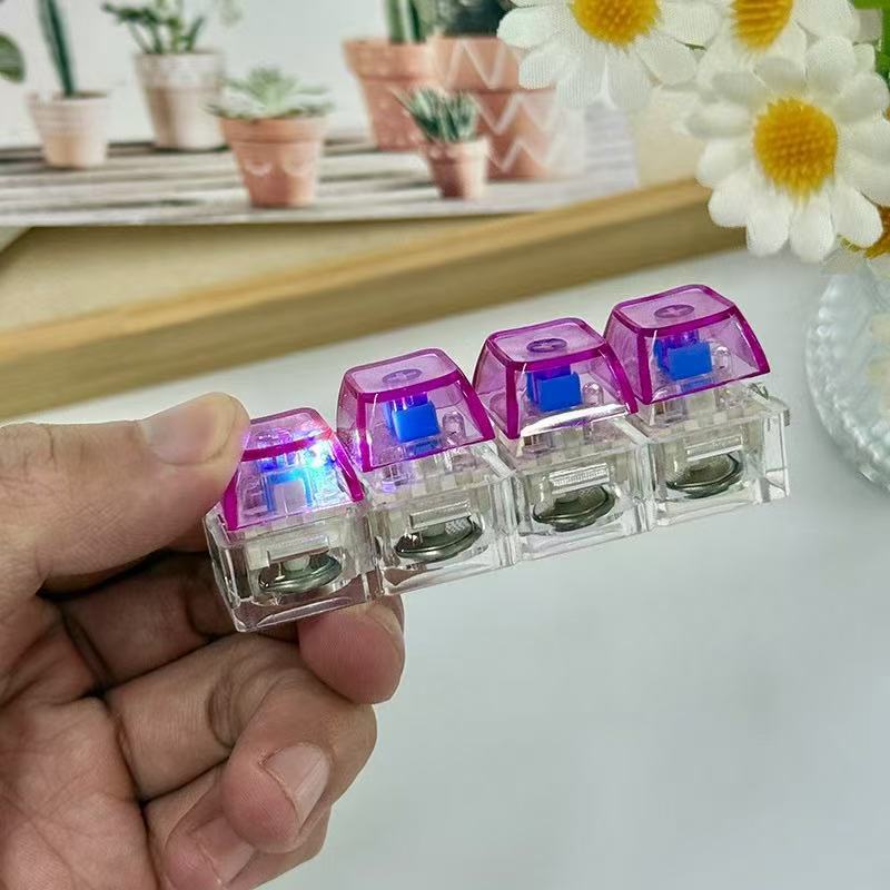 Mechanical Keyboard LED Keychain