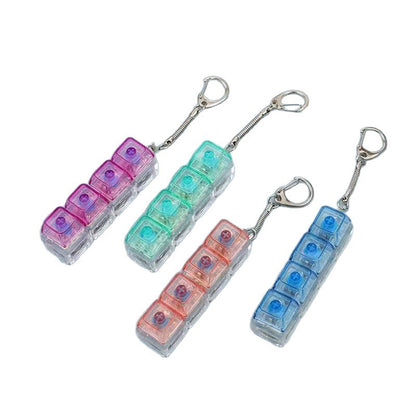 Mechanical Keyboard LED Keychain