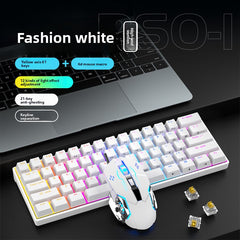 Rs0-1 black 61-key single keyboard green axis