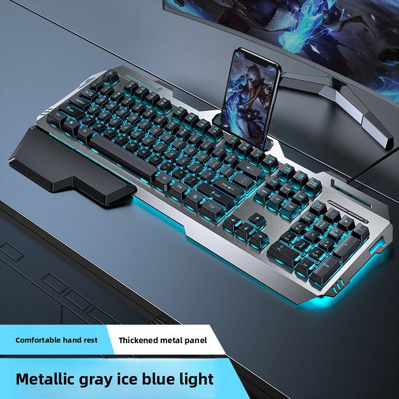 Mechanical keyboard with Cherry MX Blue switches