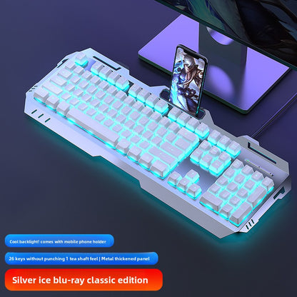 Mechanical keyboard with Cherry MX Blue switches