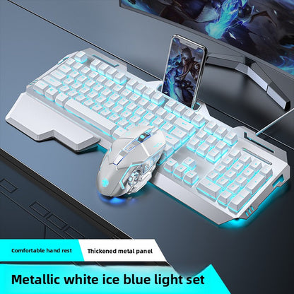 Mechanical keyboard with Cherry MX Blue switches