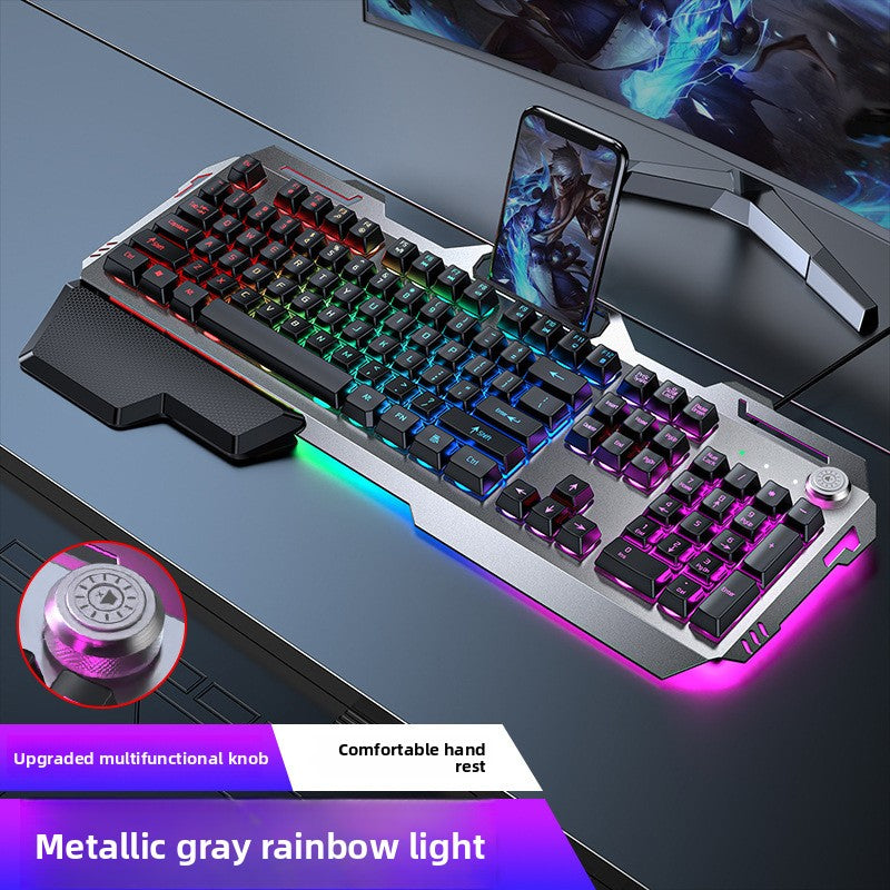 Mechanical keyboard with Cherry MX Blue switches