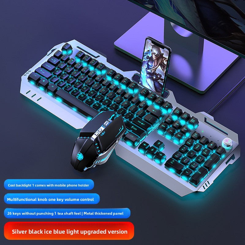 Mechanical keyboard with Cherry MX Blue switches