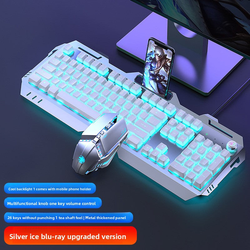 Mechanical keyboard with Cherry MX Blue switches
