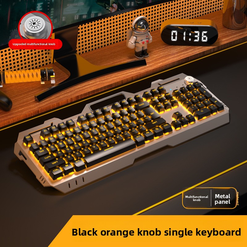 Mechanical keyboard with Cherry MX Blue switches
