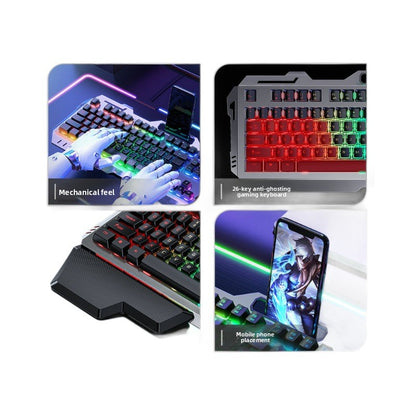 Mechanical keyboard with Cherry MX Blue switches
