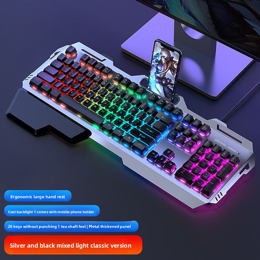 Mechanical keyboard with Cherry MX Blue switches