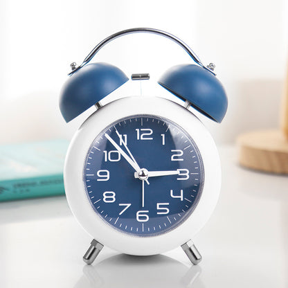 Mechanical metal bell alarm clock
