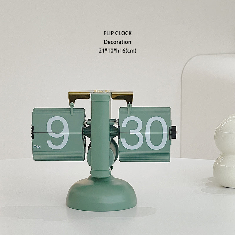 Mechanical Page-Turning Clock