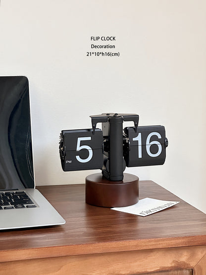 Mechanical Page-Turning Clock