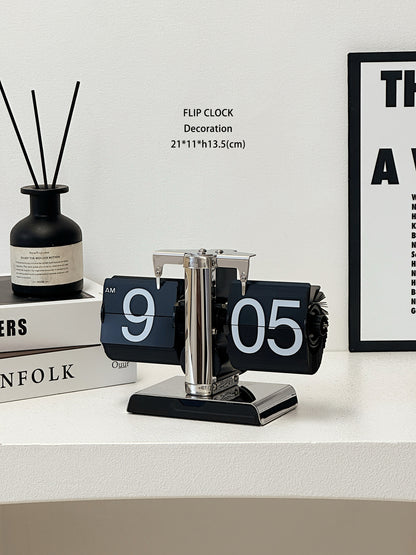 Mechanical Page-Turning Clock