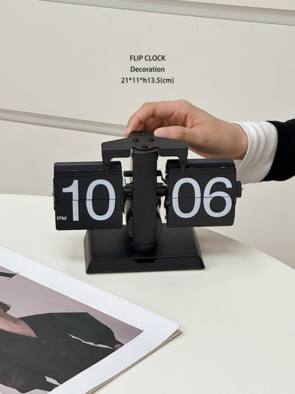 Mechanical Page-Turning Clock