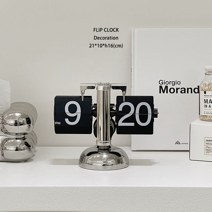 Mechanical Page-Turning Clock