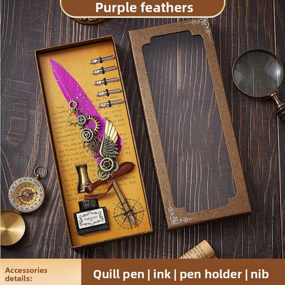 Mechanical Punk Quill Pen