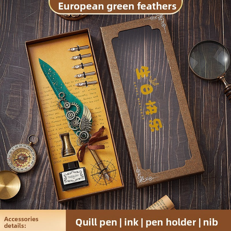 Mechanical Punk Quill Pen