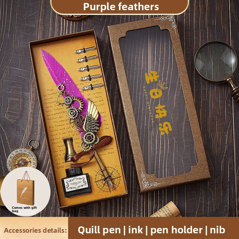 Mechanical Punk Quill Pen