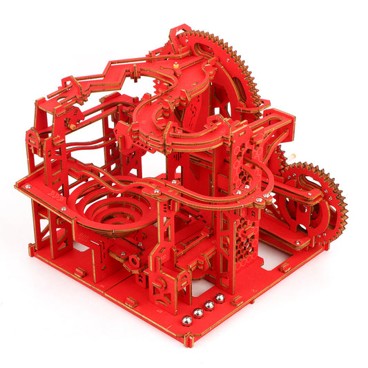 Mechanical Track Ball 3D Wooden Puzzle Toy