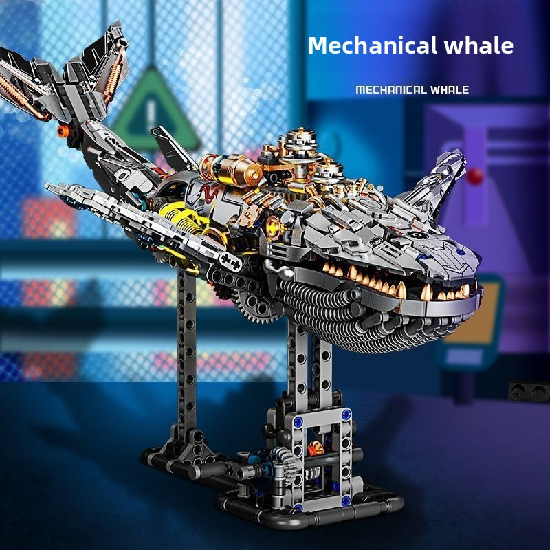 Mechanical whale model