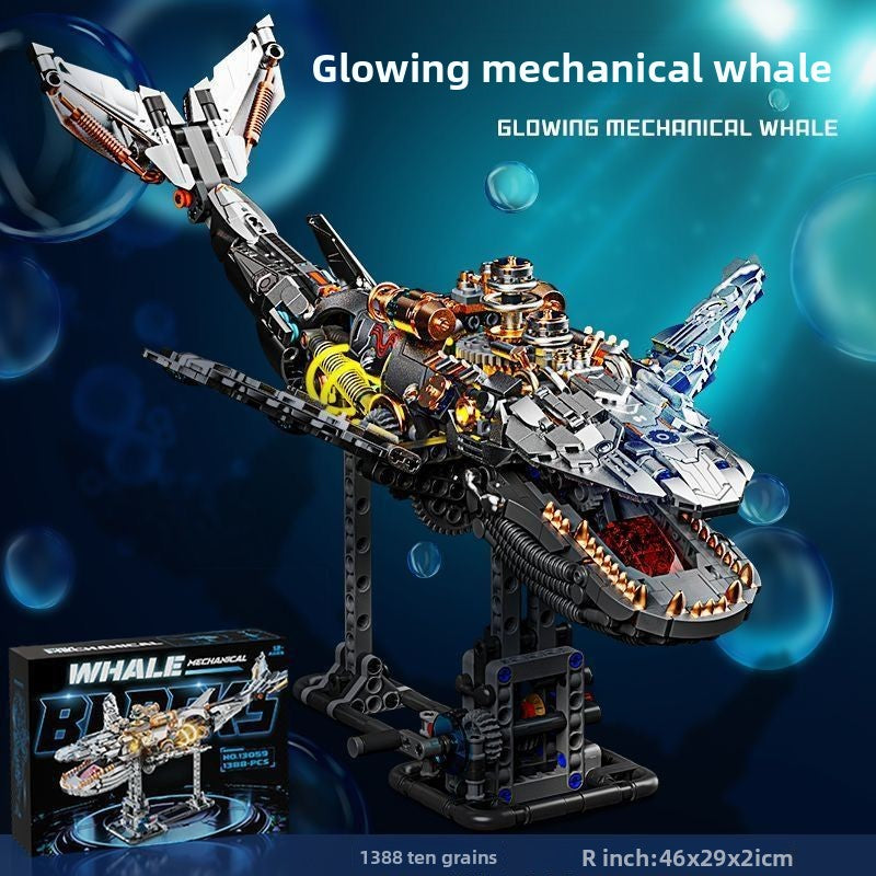 Mechanical whale model