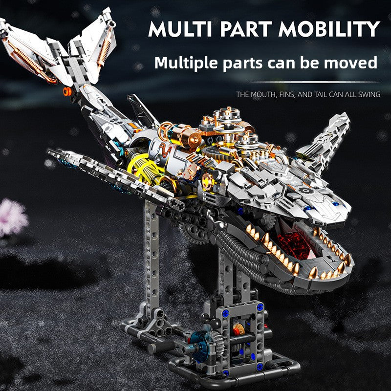 Mechanical whale model
