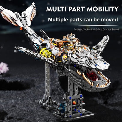 Mechanical whale model