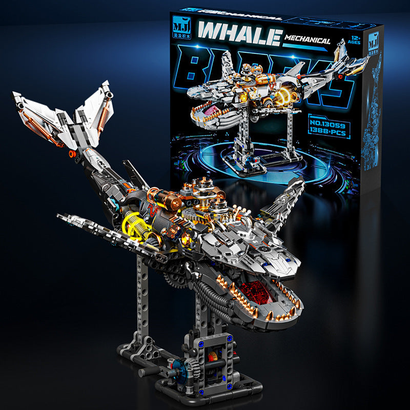 Mechanical whale model