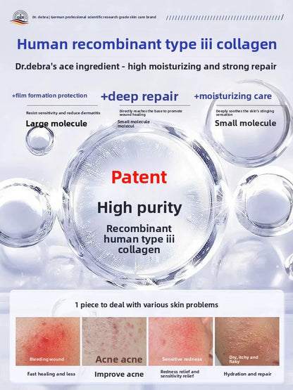 Medical grade collagen mask