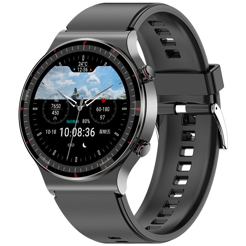 Medical Grade ECG Blood Pressure Blood Oxygen Smart Watch