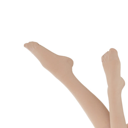 Medical-grade three-layer continuous elastic stockings