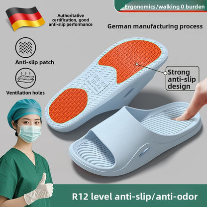 Medical Large Size Anti-Slip Slippers for Men