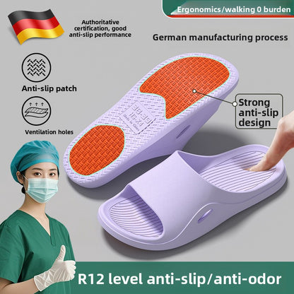 Medical Large Size Anti-Slip Slippers for Men