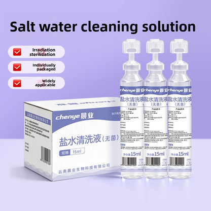 Medical Physiological Saline Cleaning Solution Tubes