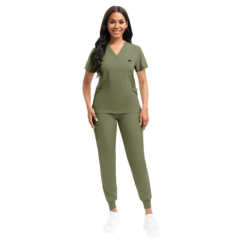 Medical Scrubs Set Unisex Healthcare Uniform