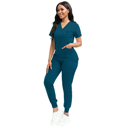 Medical Scrubs Set Unisex Healthcare Uniform