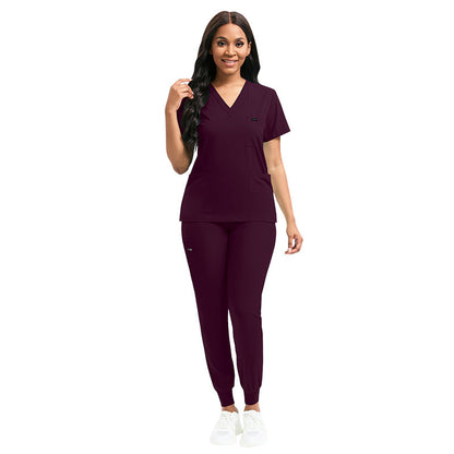 Medical Scrubs Set Unisex Healthcare Uniform