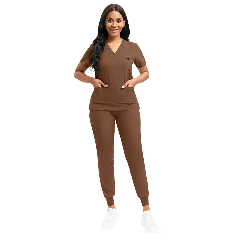 Medical Scrubs Set Unisex Healthcare Uniform