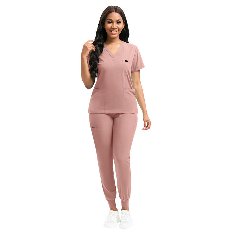 Medical Scrubs Set Unisex Healthcare Uniform