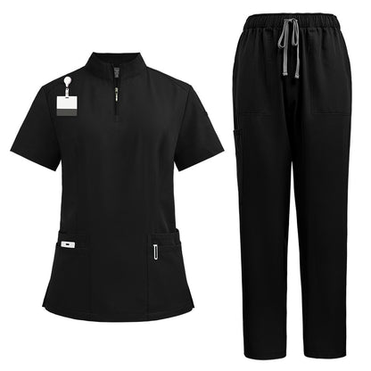 Medical Surgical Uniform with Zipper