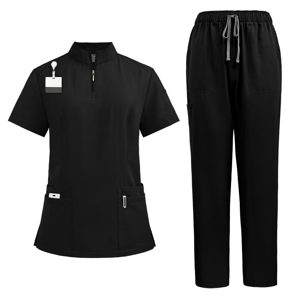 Medical Surgical Uniform with Zipper