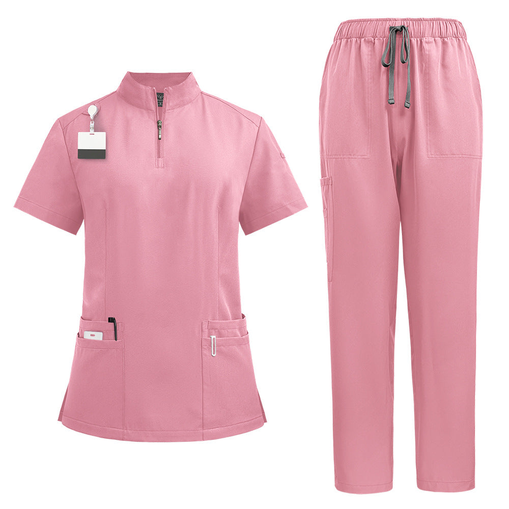 Medical Surgical Uniform with Zipper